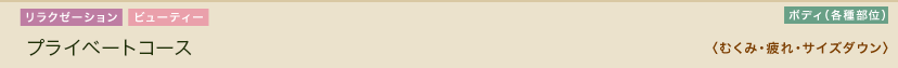 プライベートコース